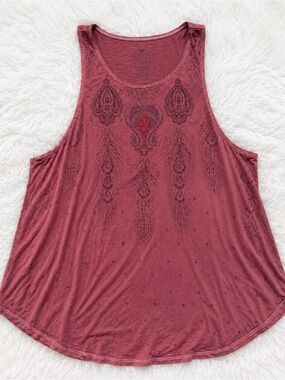American Eagle Outfitters burgundy tank top Soft & Sexy XL ~ Stretchy Loose Fit